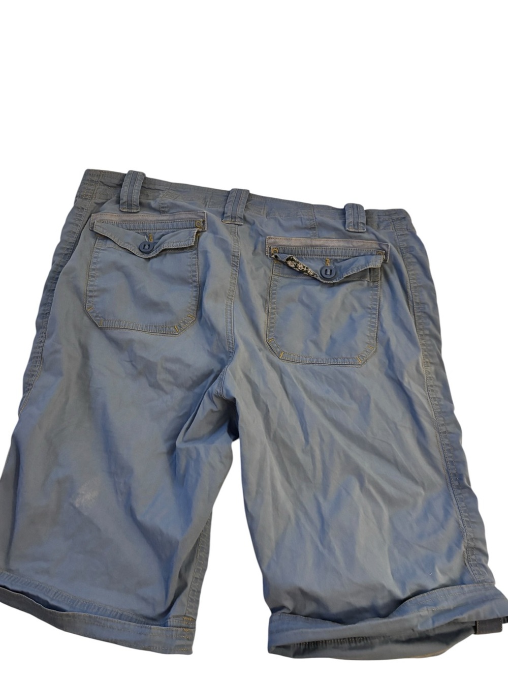 Aventura Women's Cargo Bermuda Shorts Lot of 2 Size 12 Blue & Khaki - Picture 8 of 12